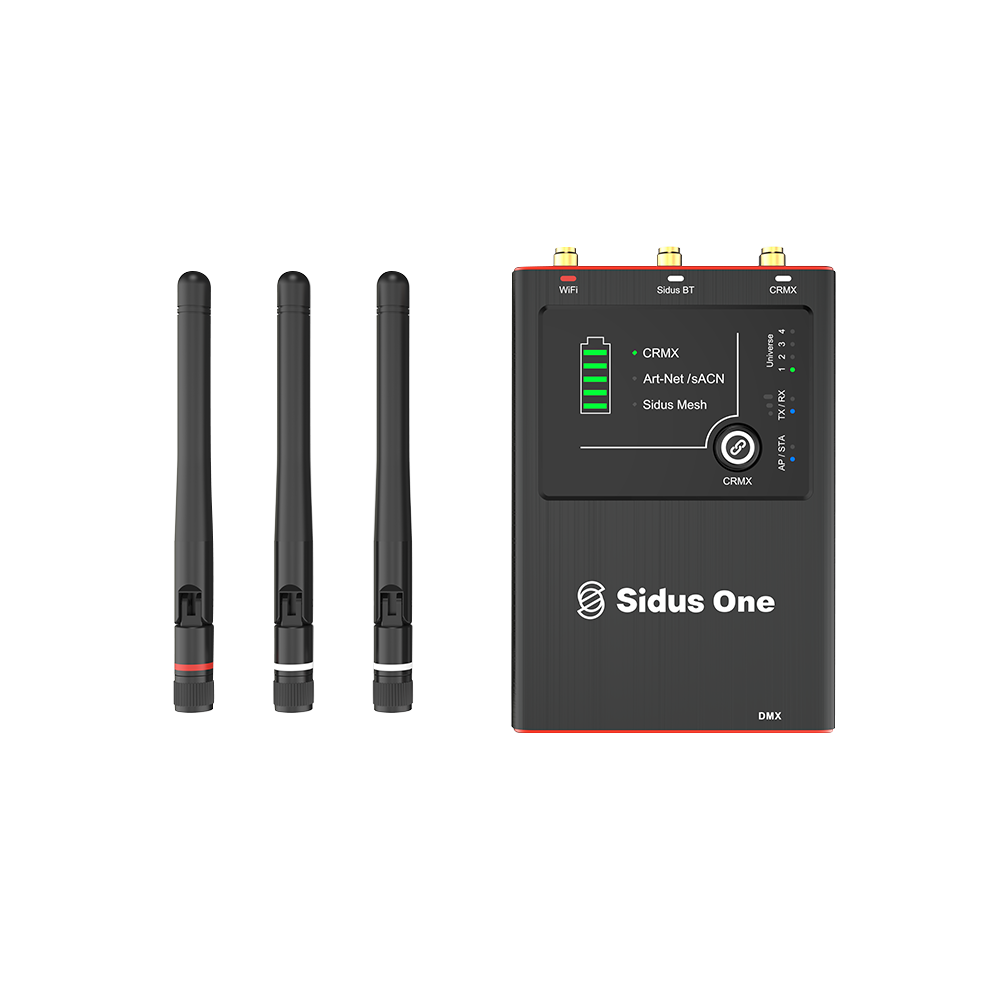 Aputure Sidus One – Wireless DMX/CRMX Hub 🎛️